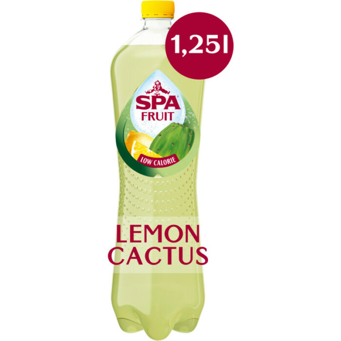 Spa Fruit lemon cactus bevat 2.2g koolhydraten