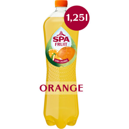 Spa Fruit orange bevat 2.7g koolhydraten