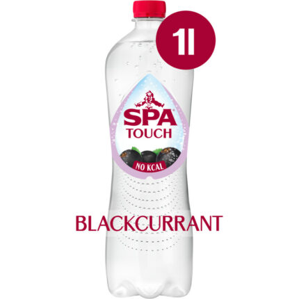 Spa Touch bruisend blackcurrant bevat 0g koolhydraten