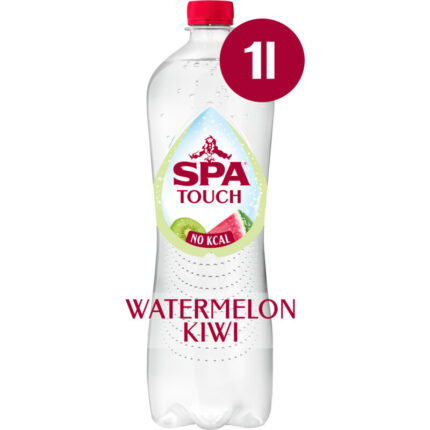 Spa Touch bruisend watermelon kiwi bevat 0g koolhydraten