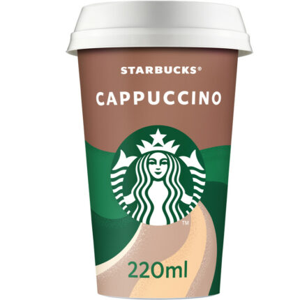 Starbucks Cappuccino bevat 8.9g koolhydraten
