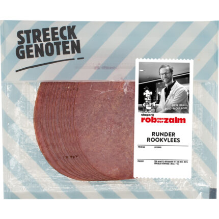 Streeckgenoten Rookvlees bevat 1.8g koolhydraten