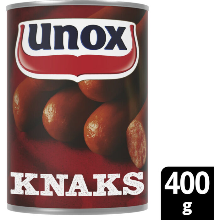 Unox Knaks bevat 5.6g koolhydraten