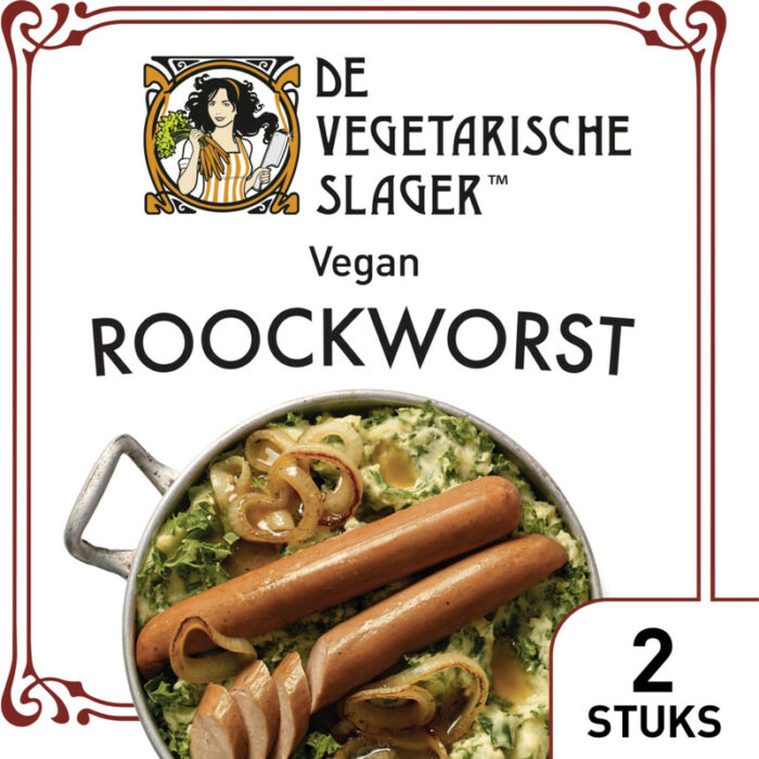Vegetarische Slager Roockworst bevat 6g koolhydraten
