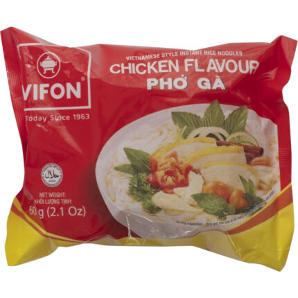 Vifon Pho chicken bevat 9.4g koolhydraten