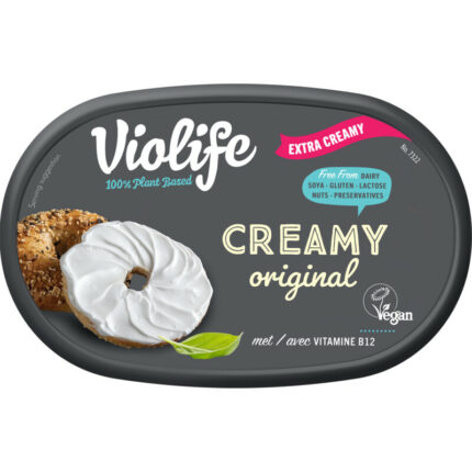 Violife Creamy orginal bevat 5g koolhydraten