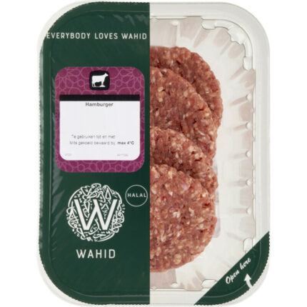Wahid Hamburgers bevat 1.8g koolhydraten