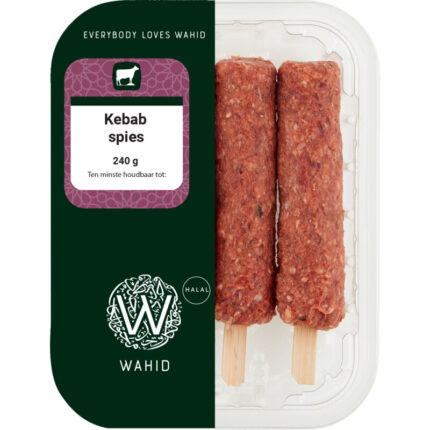 Wahid Kebab spies bevat 1.09g koolhydraten