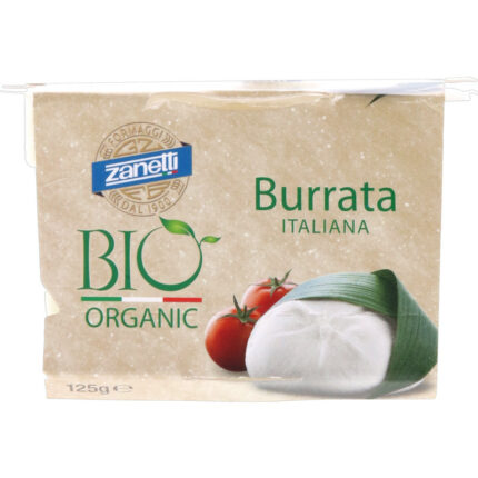 Zanetti Burrata bio bevat 0.8g koolhydraten