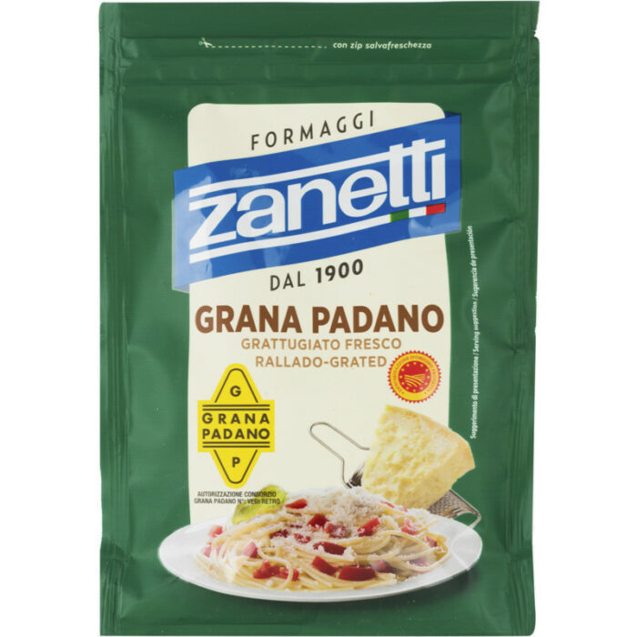 Zanetti Grana padano bevat 0g koolhydraten