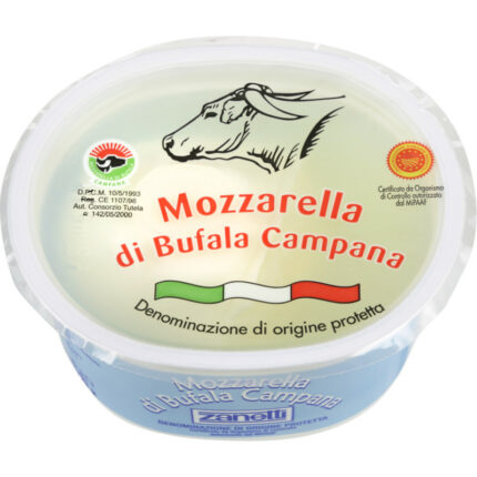 Zanetti Mozzarella di bufala campana bevat 0.5g koolhydraten
