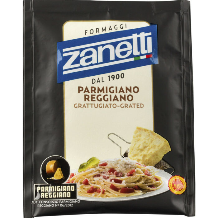 Zanetti Parmigiano Reggiano bevat 0g koolhydraten