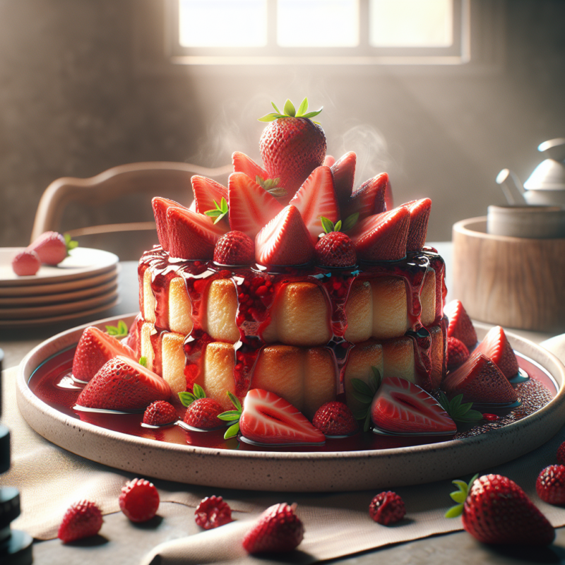 Keto Aardbeiencharlotte: Verfrissende Delicatesse!