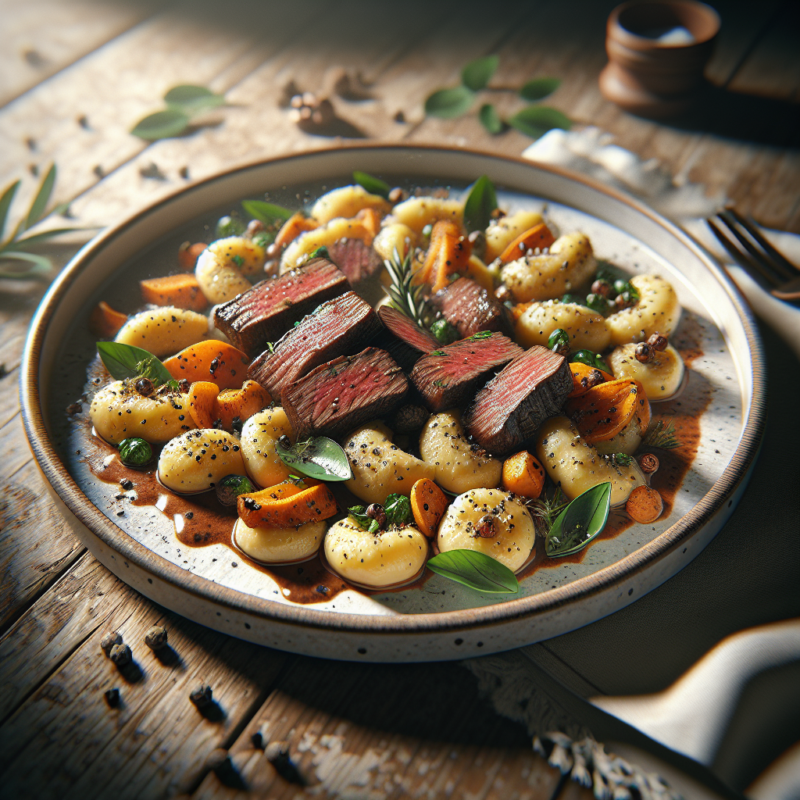 Keto Gnocchi met Biefstukreepjes