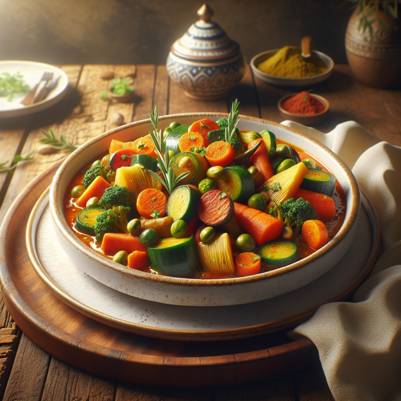 Keto Marokkaanse Groentestoofpot