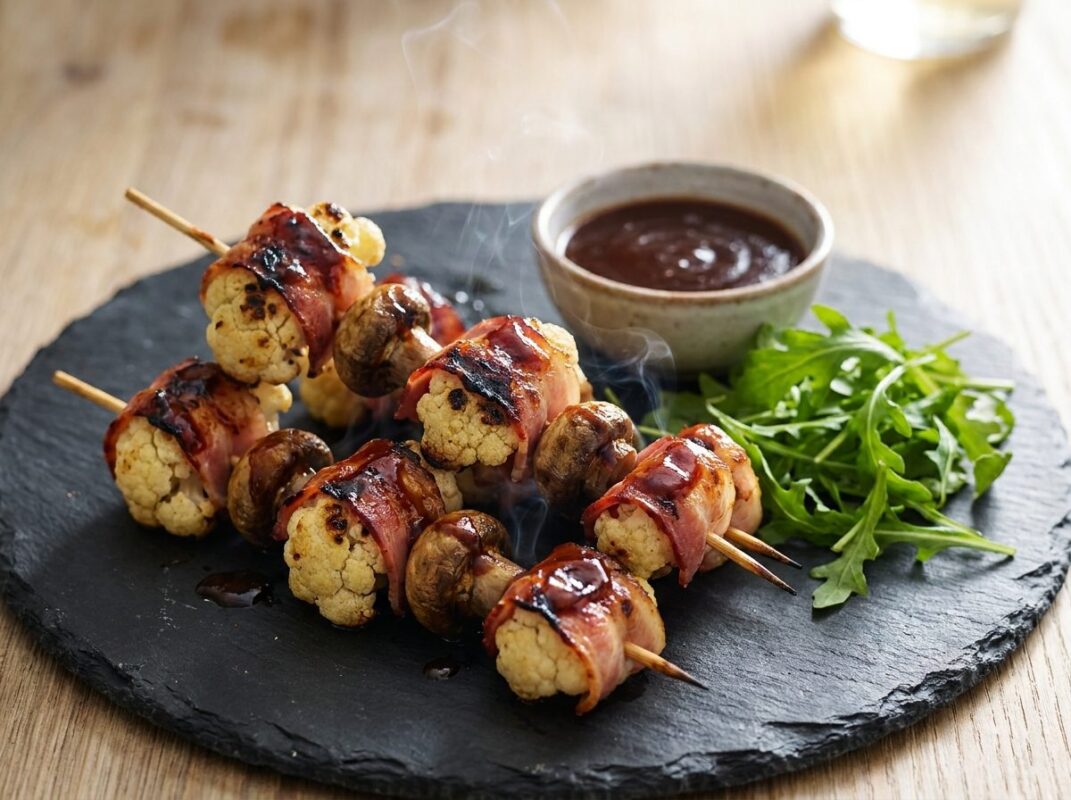 Keto BBQ Bloemkoolspiesjes: Smaakvol en Suikervrij!