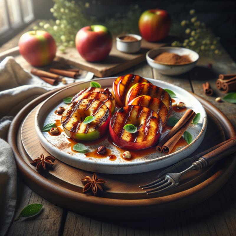 Keto BBQ Appel met Kaneel Delight