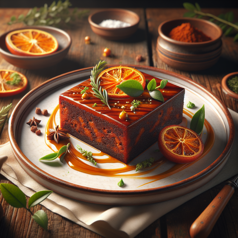 Keto BBQ Sinaasappel Brownie