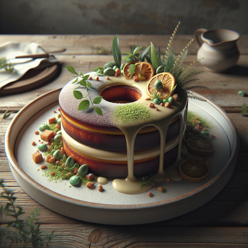 Keto Biscuittaart met Fondant