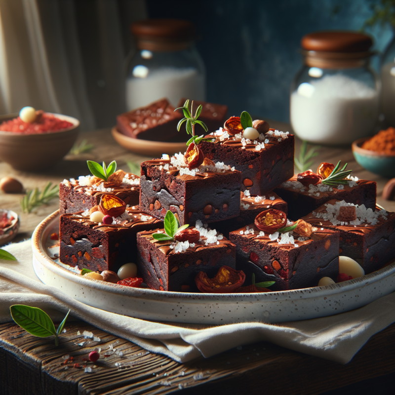 Keto Brownies met Zeezout en Tony Chocolonely