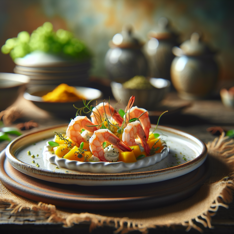 Keto Garnalen-Mango Amuse