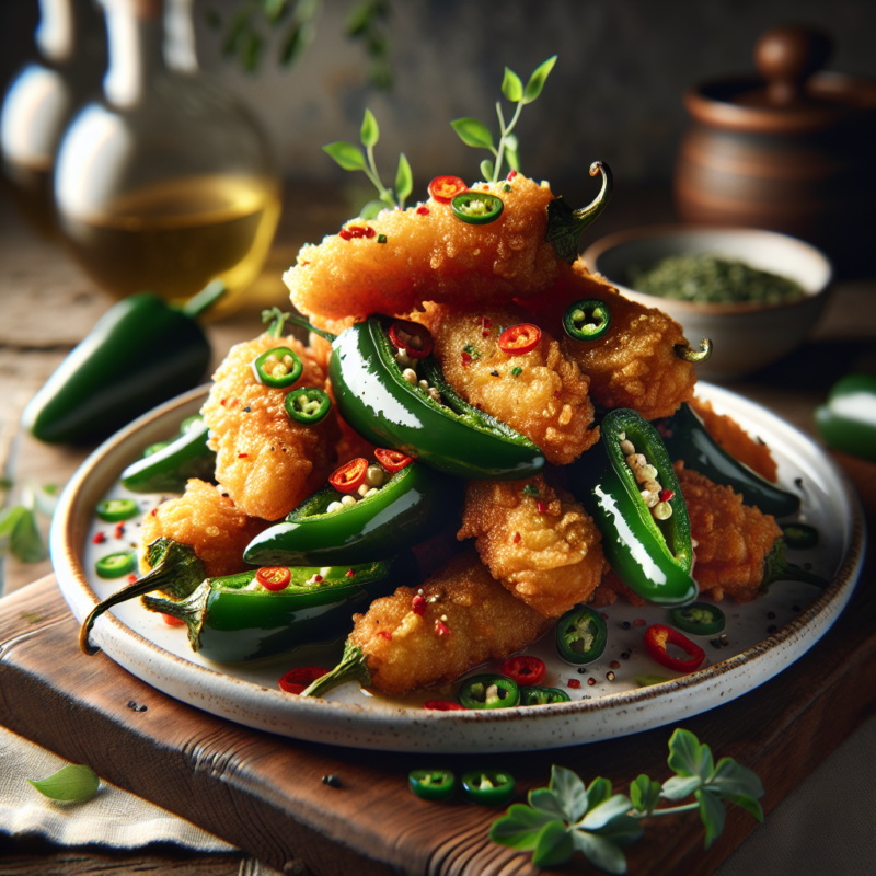 Keto Gefrituurde Jalapeño Peppers
