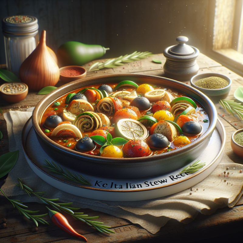 Keto Italiaanse Stoofschotel Recept