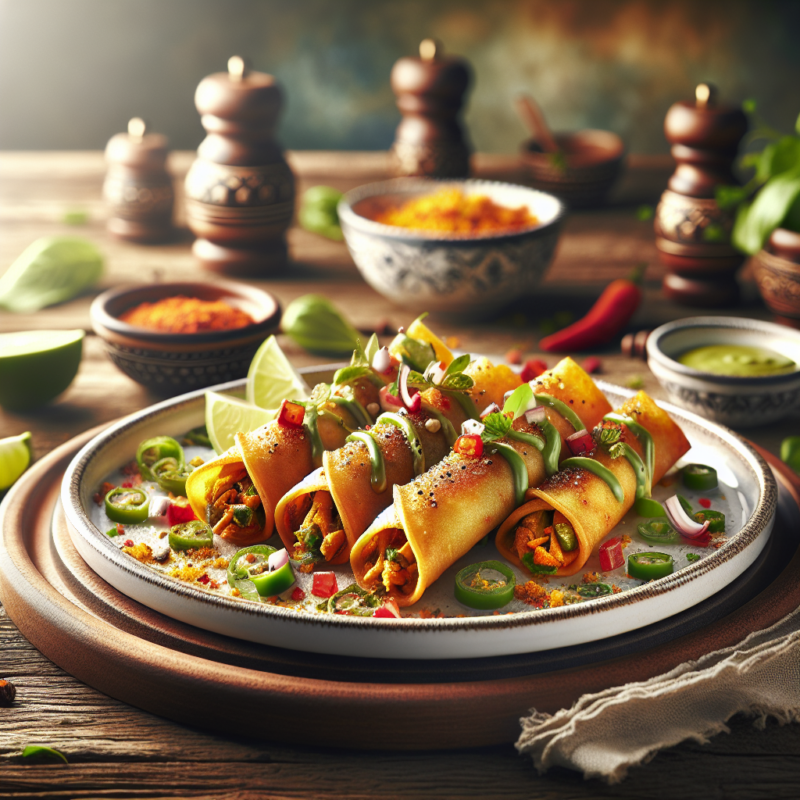 Keto Mexicaanse Flautas: Heerlijke, Low-Carb Snack!