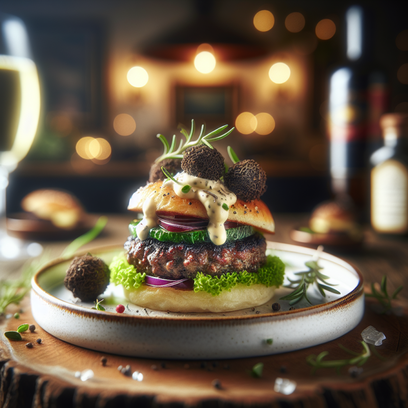 Keto Mini Burgers met Truffelmayonaise