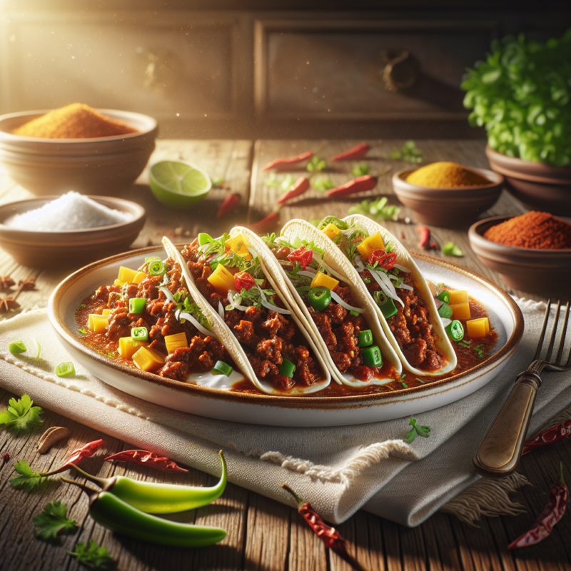Keto Taco's met Chili Con Carne
