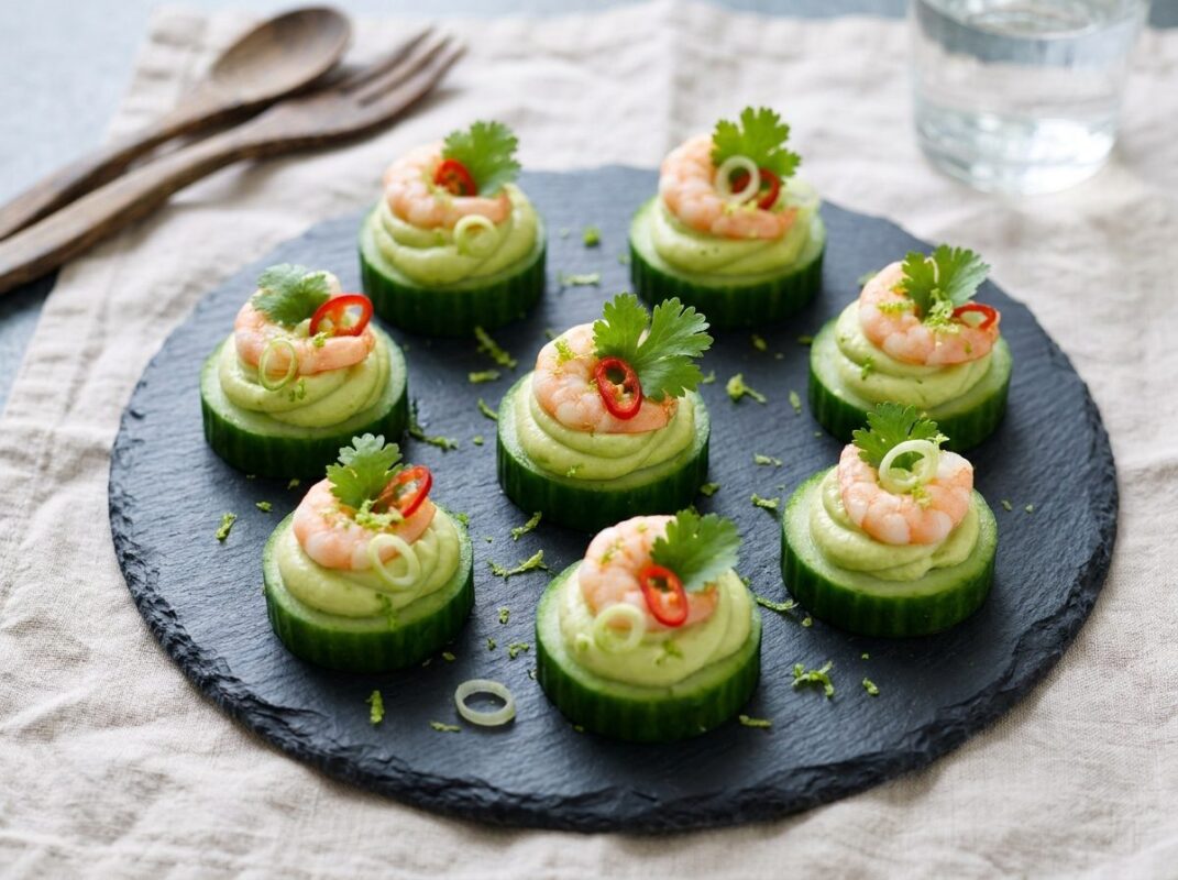 Keto Garnalen-Avocado Amuse met Limoen