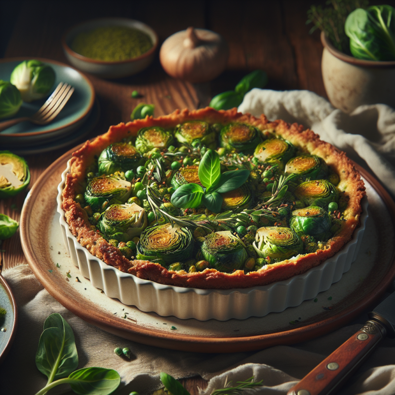 Keto Spruitjestaart: Heerlijke Groene Verrassing!