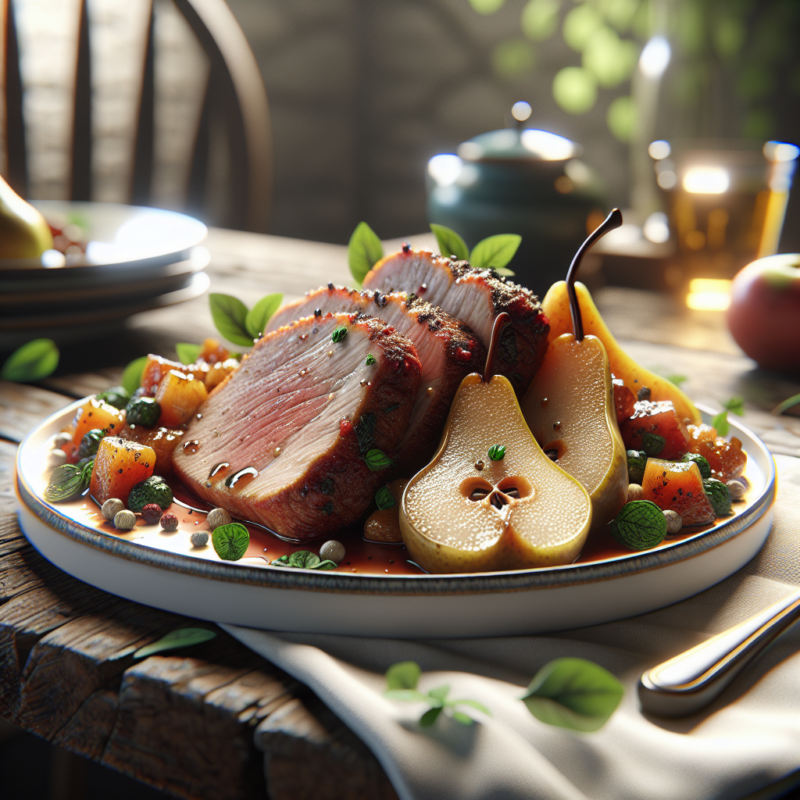 Keto Varkenshaas met Stoofperen