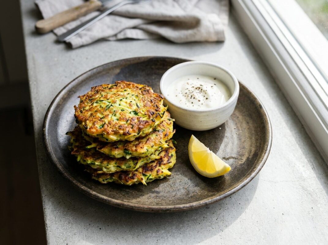 Keto Courgettekoekjes met Parmezaan