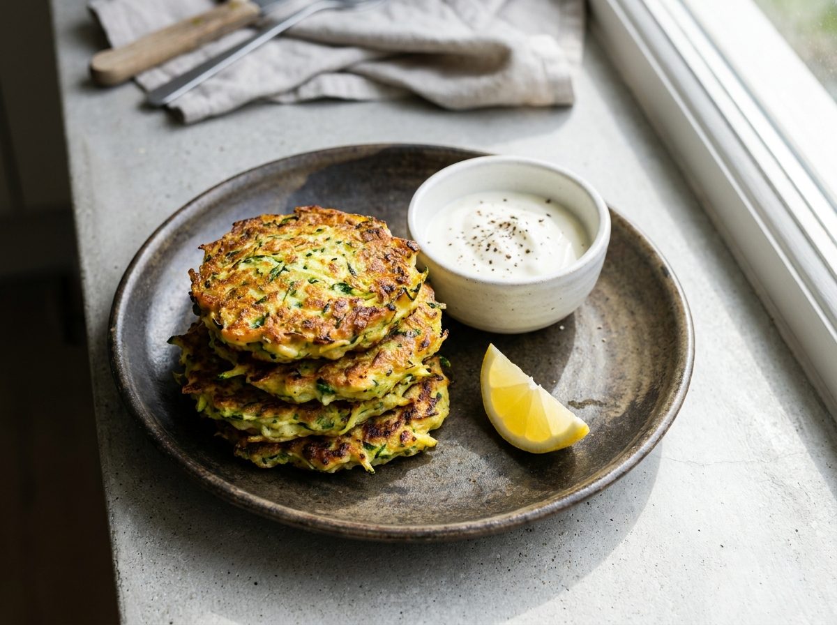 Keto Courgettekoekjes met Parmezaan