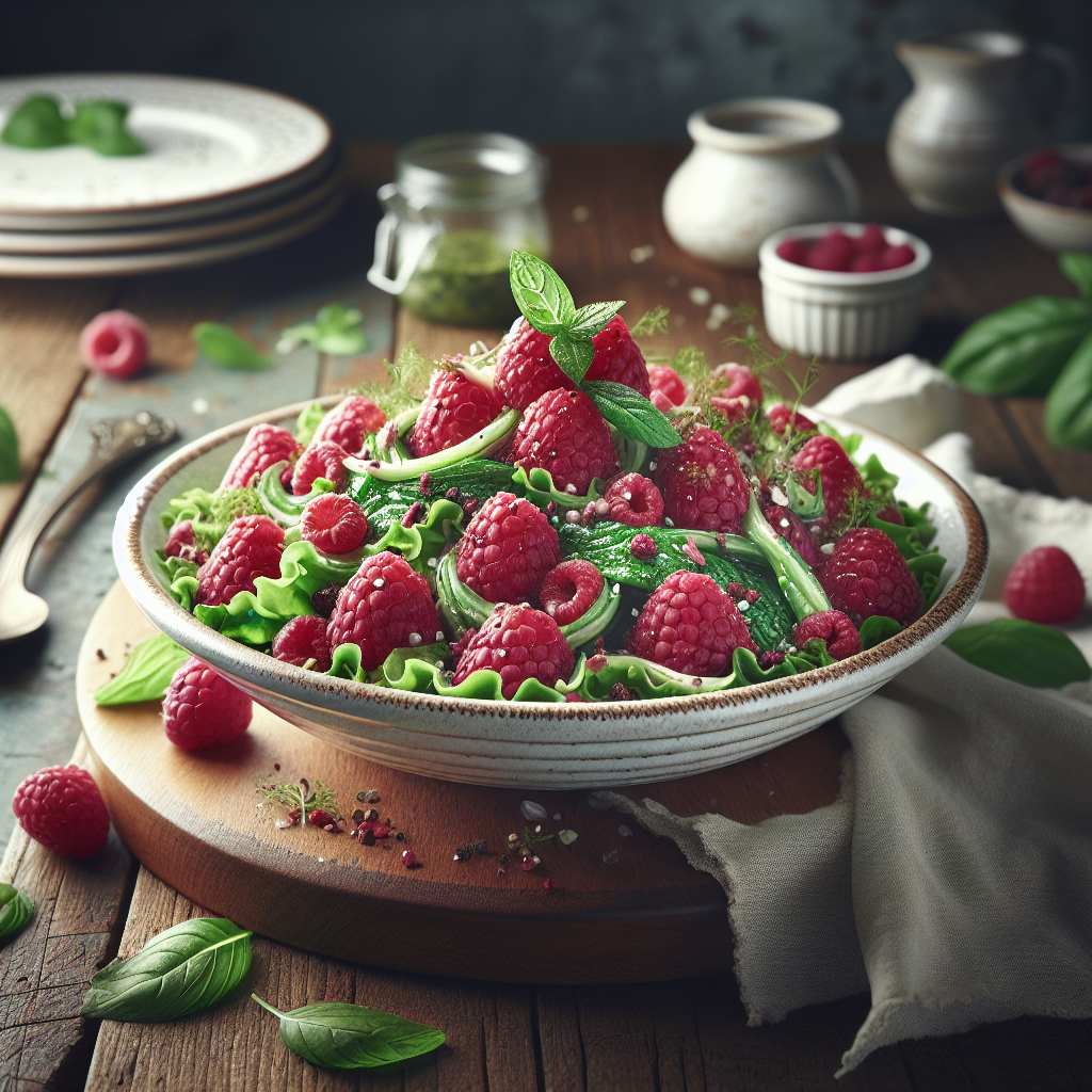 Frambozendressing Keto Salade