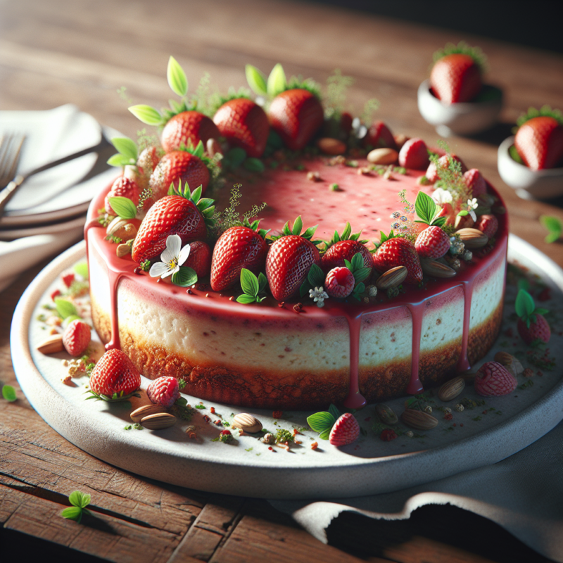 Keto Aardbeien Kwarktaart Rezept