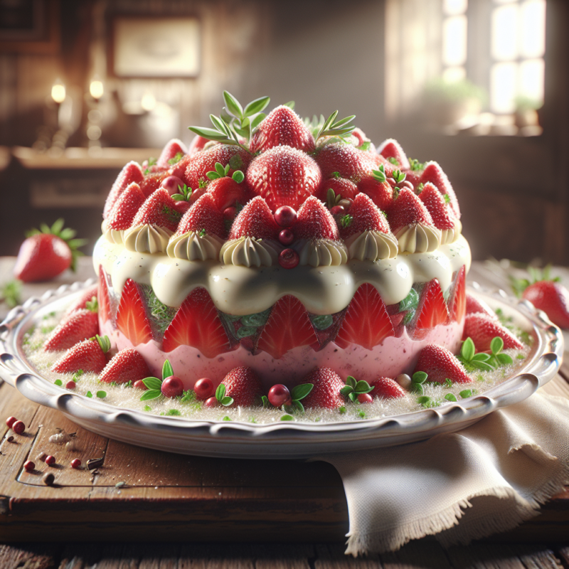 Keto Aardbeien Valentijn Trifle