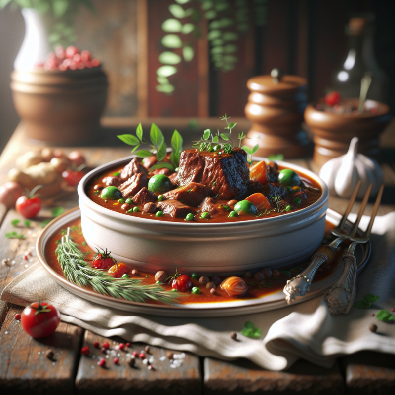 Keto Boeuf Bourguignon: Een Smaakvolle Franse Stoofpot