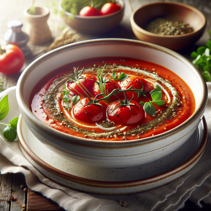 Keto Geroosterde Tomatensoep Recept