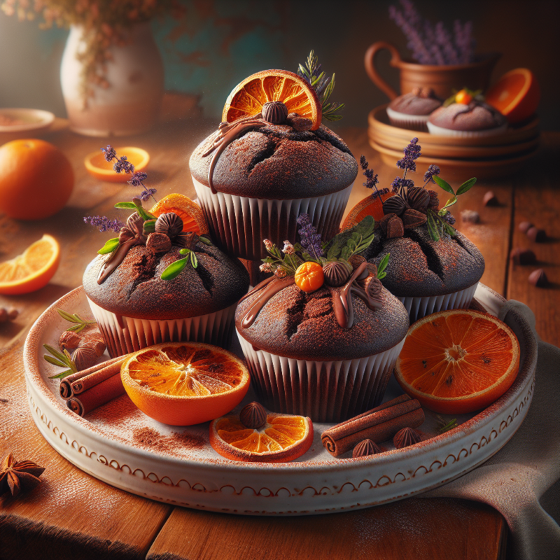 Keto Glutenvrije Chocolade Sinaasappel Cakejes