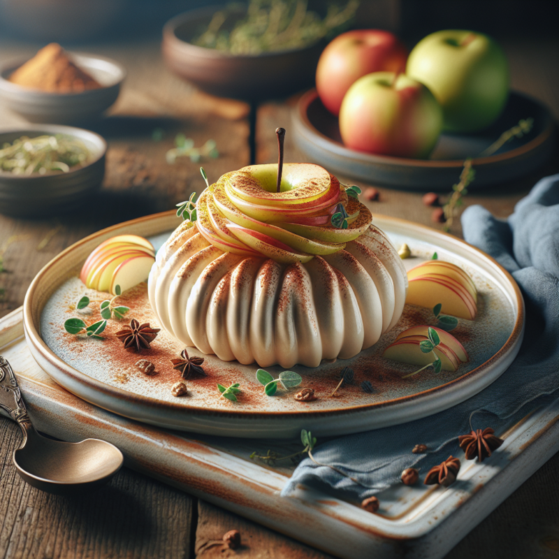 Keto Mini Pavlova met Appel