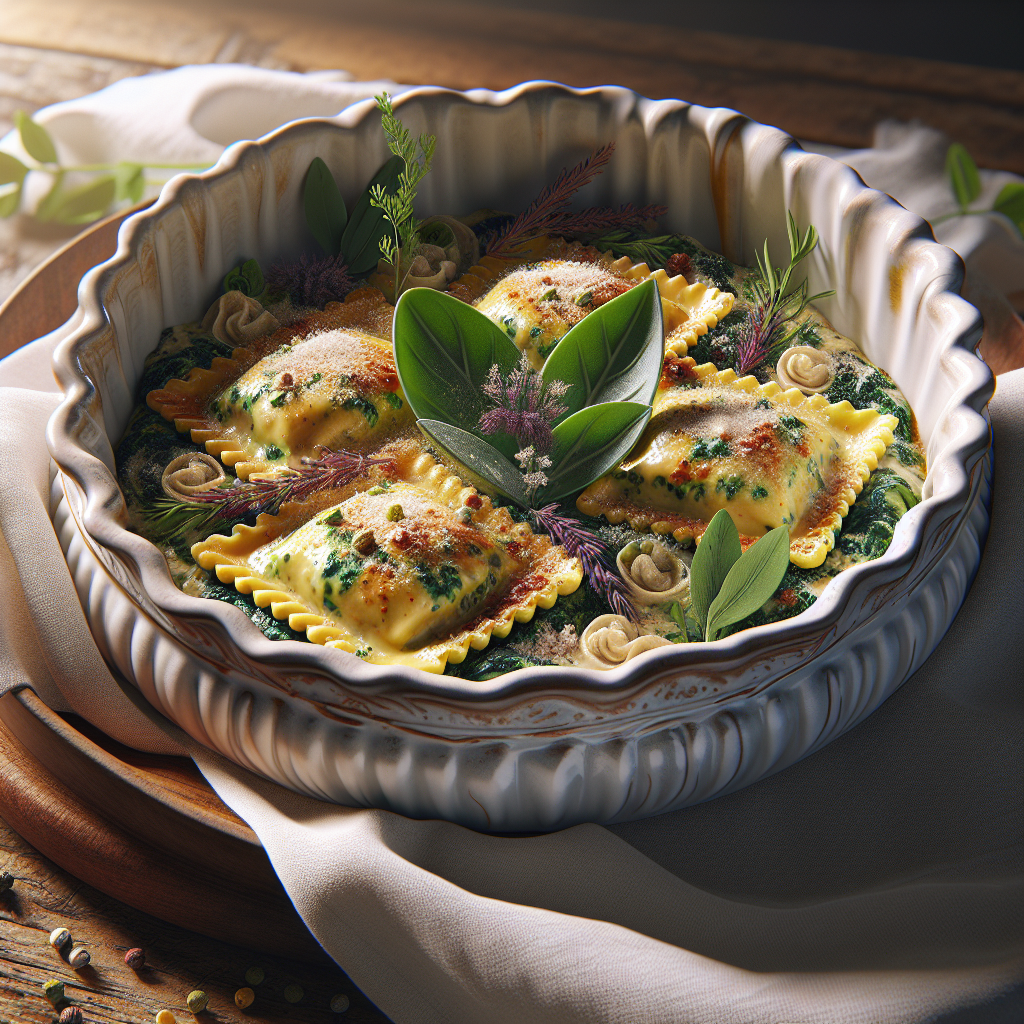 Keto Ravioli Ovenschotel