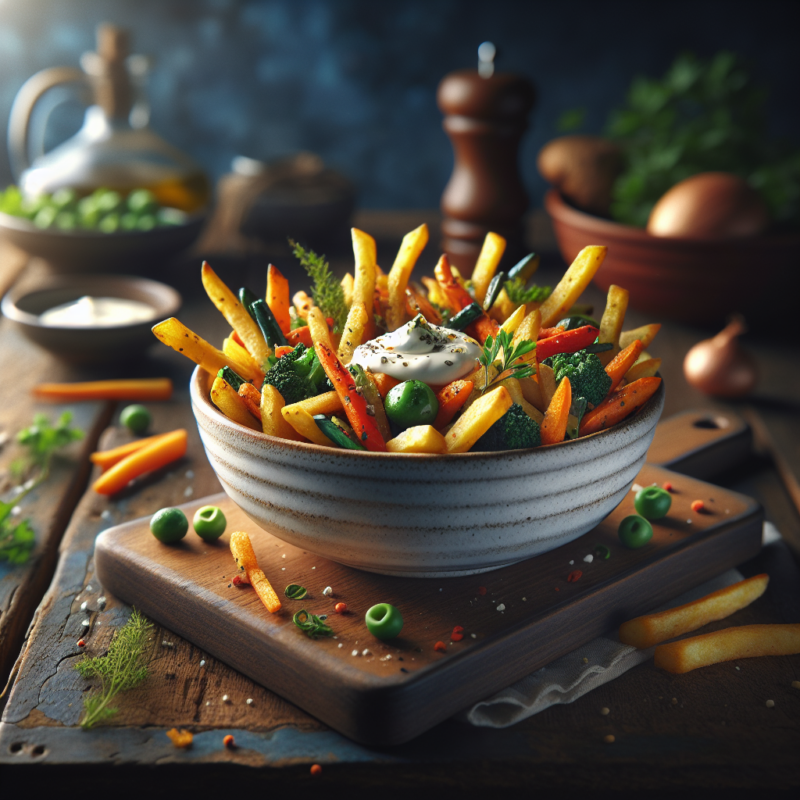 Feta Groentefriet: Keto Snack Delight