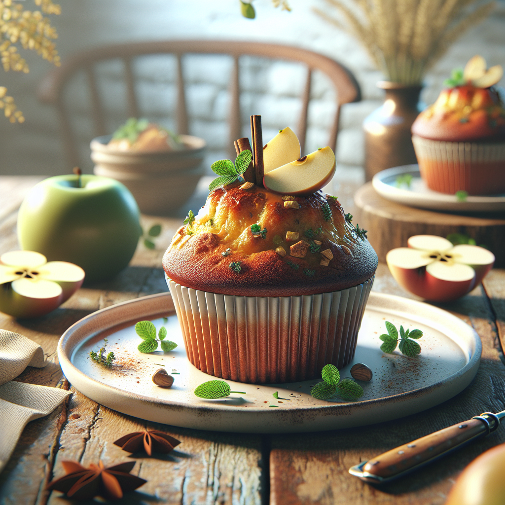 Keto Appelspijs Muffin