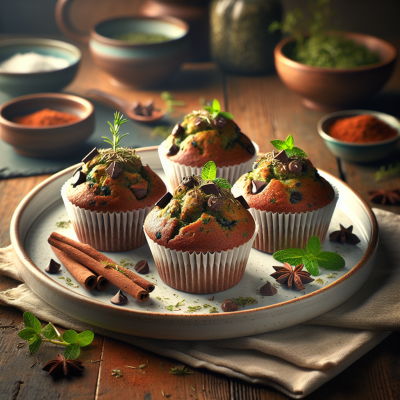 Keto Chocoladechip Muffins