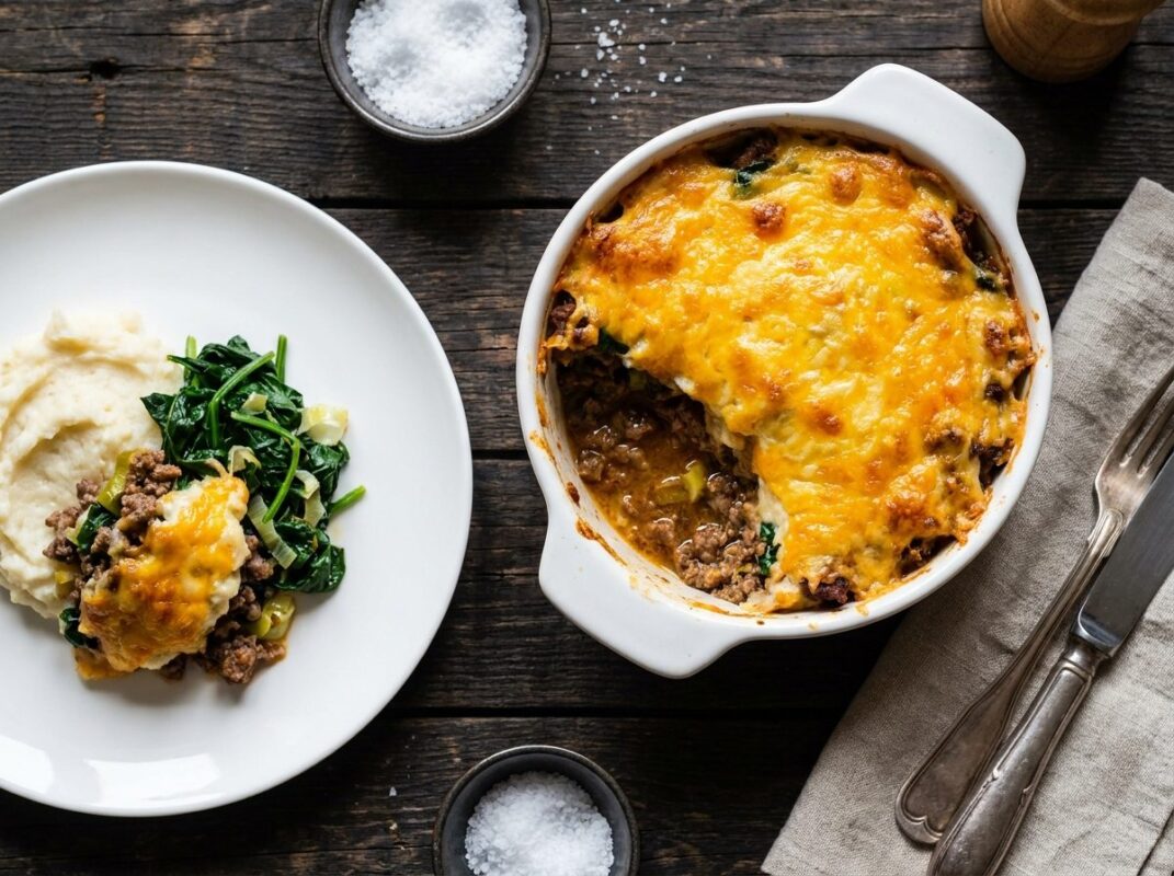 Keto Gehaktschotel met Knolselderij