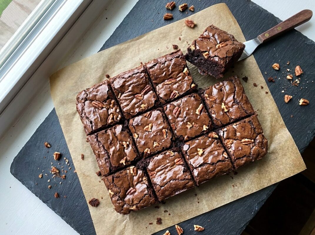 Keto Brownies met Amandelmeel en Cacao