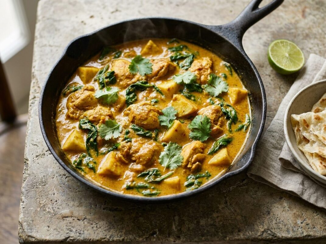 Keto Kipcurry met Knolselderij