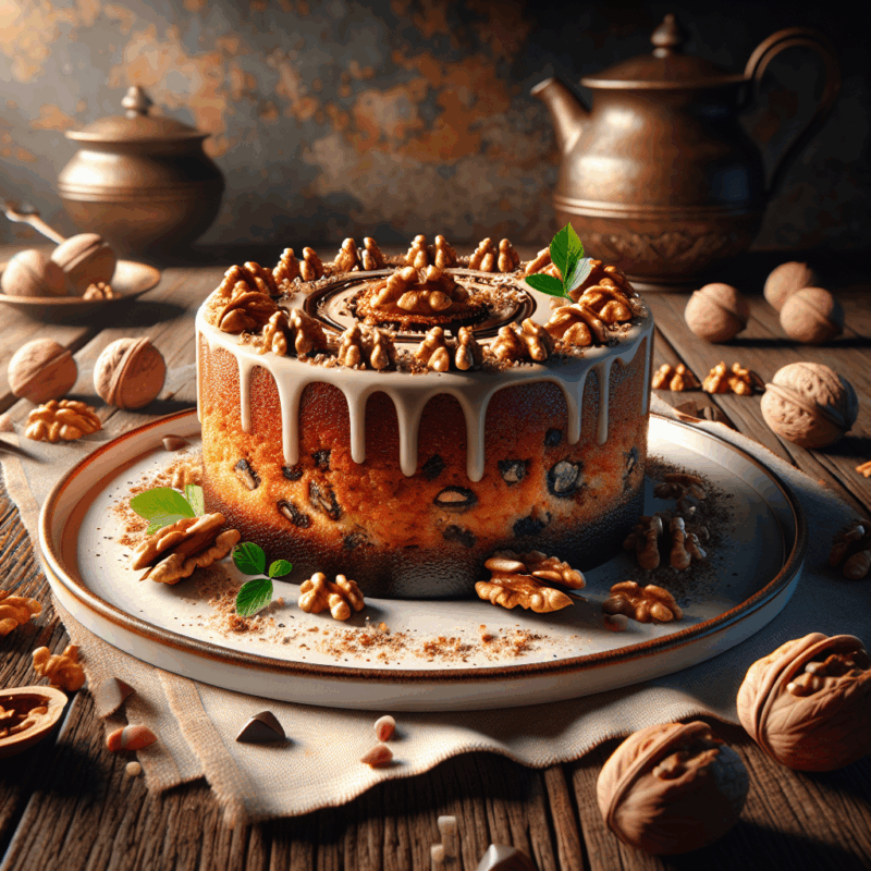 Keto Koffiecake met Walnoten